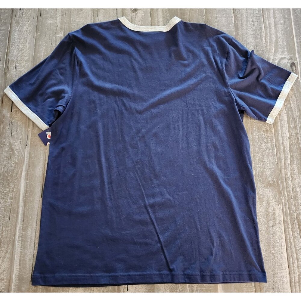 Champion Mens Navy T-Shirt XL Short Sleeve 100% Cotton New With Tag Authentic - Picture 12 of 14